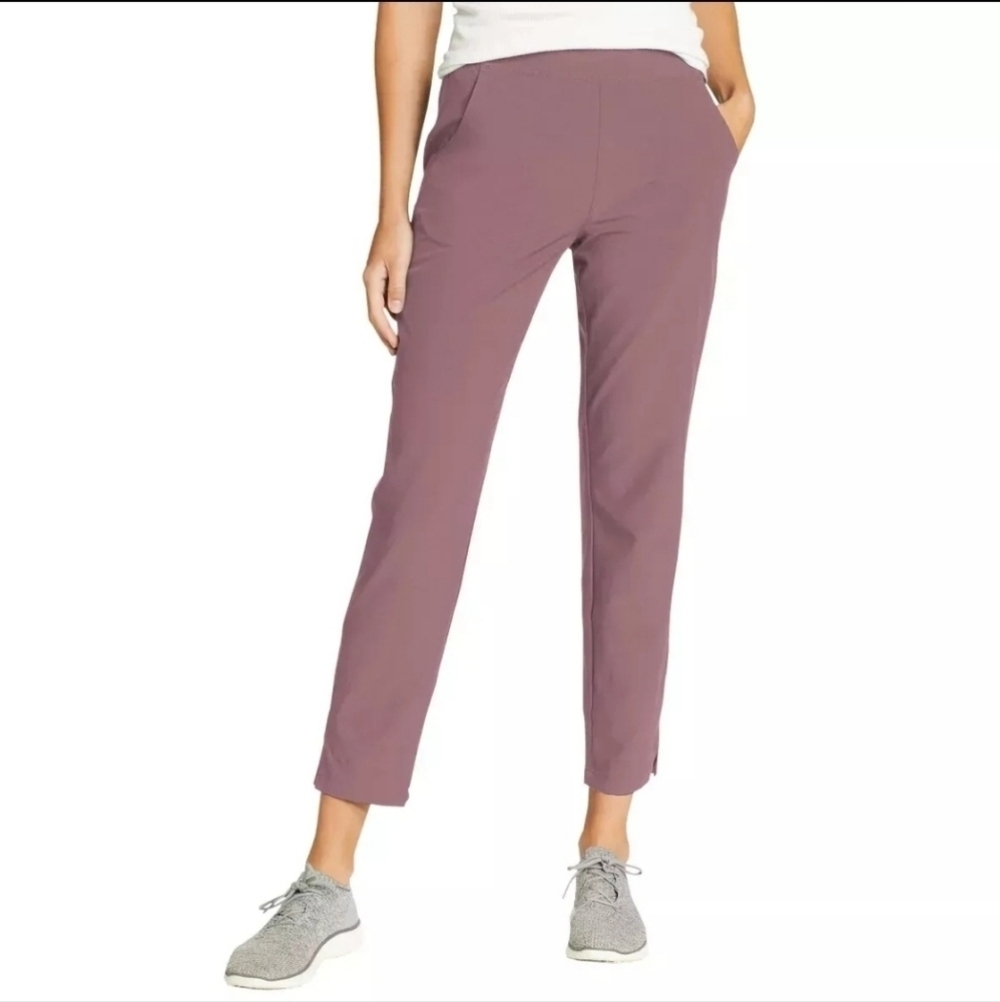 Eddie Bauer Womens Traveler Ankle Pants | Lightweight | UPF 50+ | 4-Way Stretch